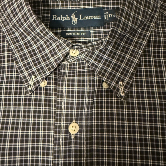 Ralph Lauren Men’s Blue & Beige Checkered Shirt❗️ - Picture 2 of 10